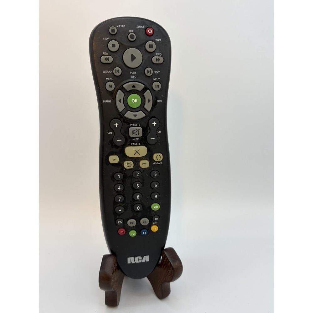RCA Remote Control Model RC2254702/01**TESTED**Black TV VCR DVD‎ OEM Original